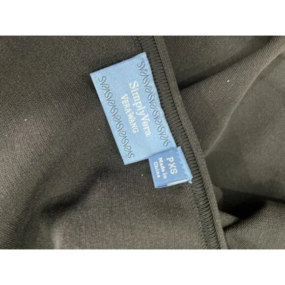 Simply Vera Wang Black A-Line Knit Dress $65 - Picture 8 of 8